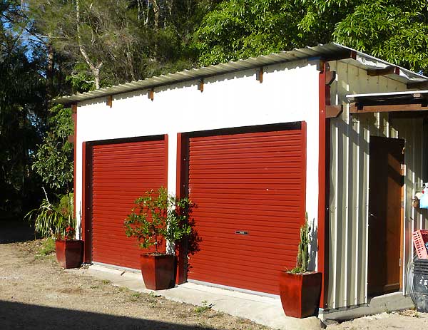 The “garden shed” -  a lot larger than the average 