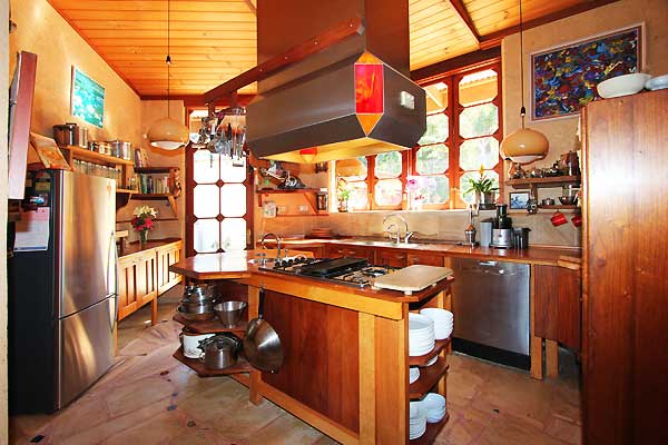 solid timber gives a soft golden glow