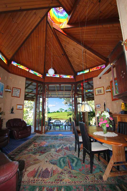 the 7-metre height of the main room